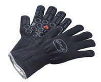 Paire de 2 gants tisses en silicone pour Barbecue & four